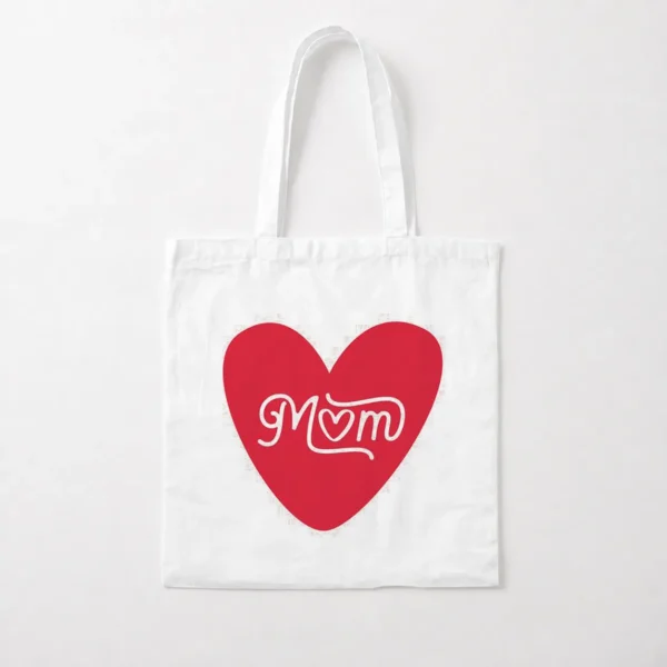توت بگ مادر طرح قلب قرمز Mom کد po1792