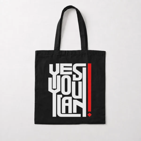 توت بگ تایپوگرافی انگیزشی Yes You Can کد po1821