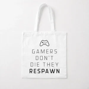 توت بگ گیمینگ طرح Gamers Don't Die They Respawn کد po1843
