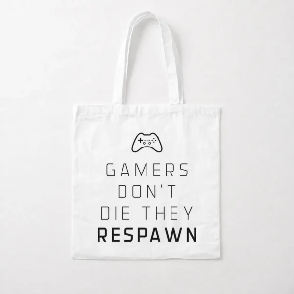 توت بگ گیمینگ طرح Gamers Don't Die They Respawn کد po1843