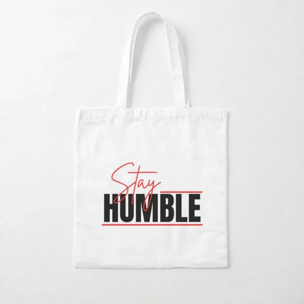 توت بگ انگیزشی طرح Stay Humble کد po1861