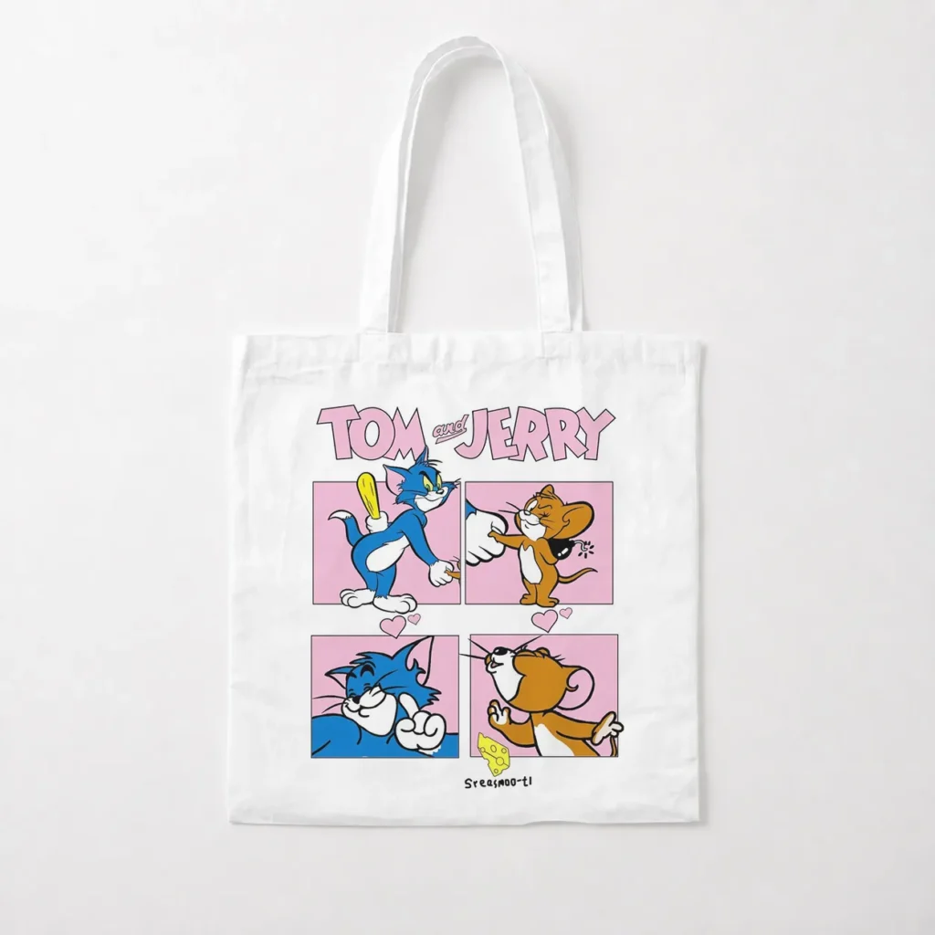 توت بگ تام و جری طرح کمیک کارتونی (Tom and Jerry) کد po1871