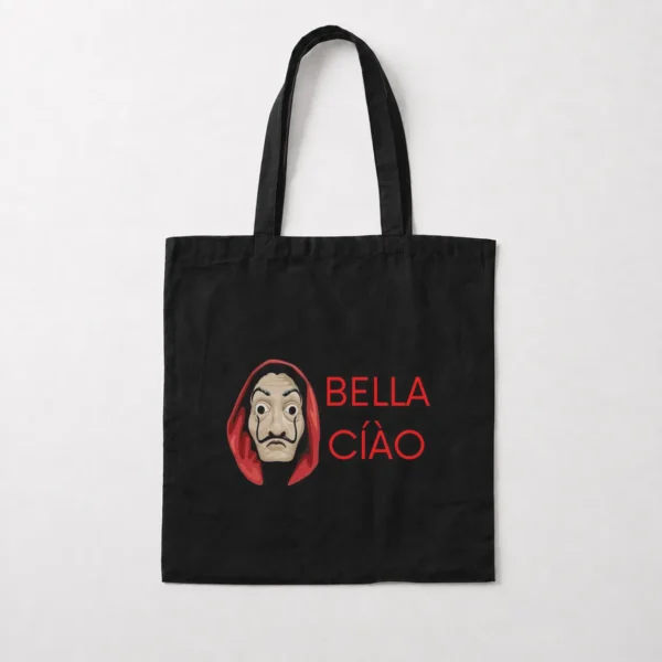 توت بگ خانه کاغذی طرح Bella Ciao (Money Heist) کد po1908
