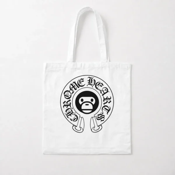 توت بگ کروم هارتس و بیپ طرح لوگو (Chrome Hearts x BAPE) کد po2043