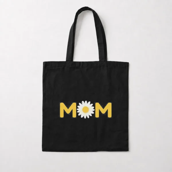 توت بگ روز مادر طرح نوشته MOM و گل بابونه کد po2067