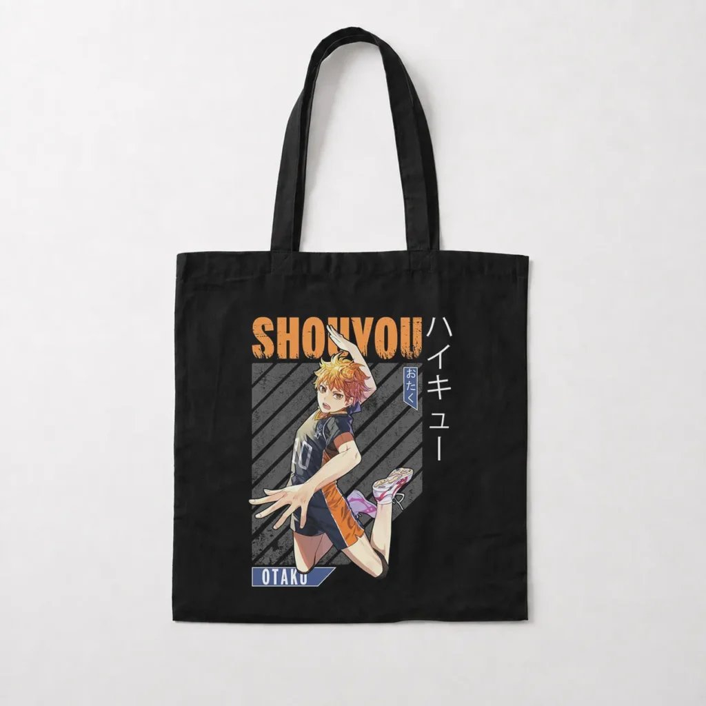 توت بگ انیمه هایکیو طرح شویو هیناتا (Shoyo Hinata) کد po2249