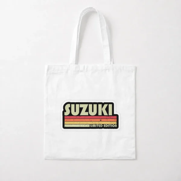 توت بگ سوزوکی طرح لوگوی وینتیج (Suzuki) کد po2283
