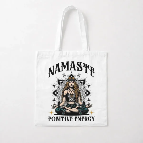توت بگ یوگا طرح Namaste Positive Energy کد po2351