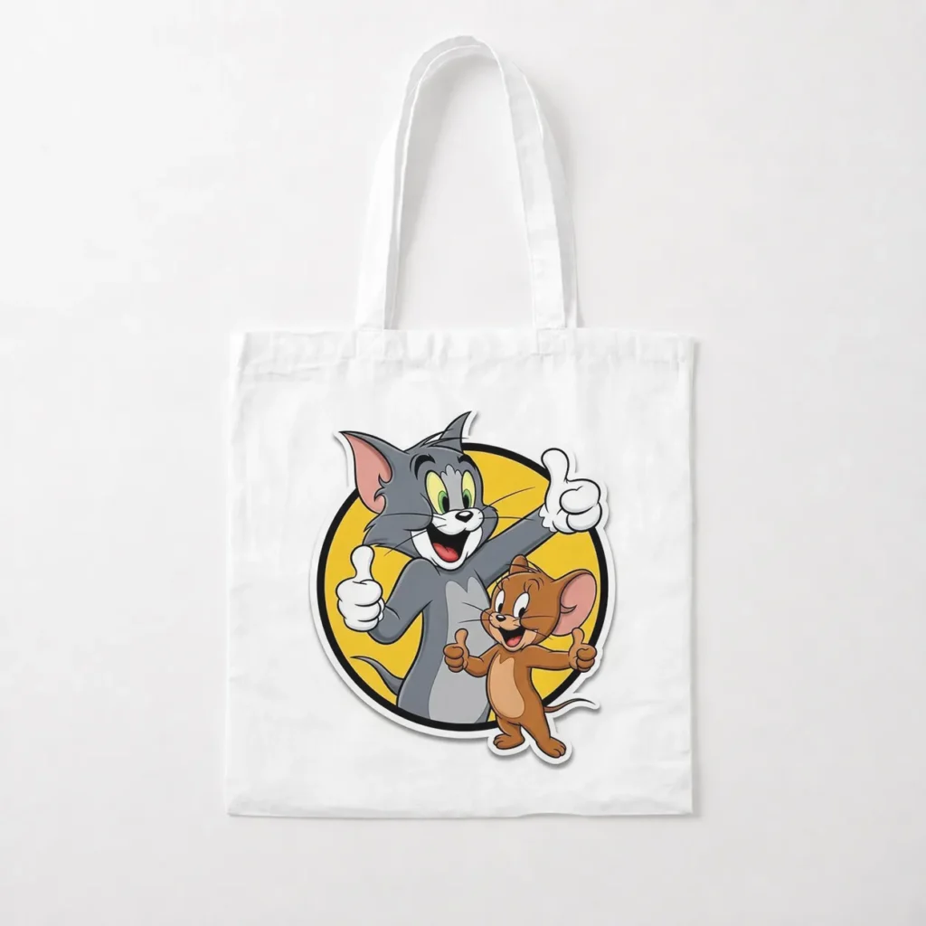 توت بگ تام و جری طرح کارتونی کلاسیک (Tom and Jerry) کد po2369