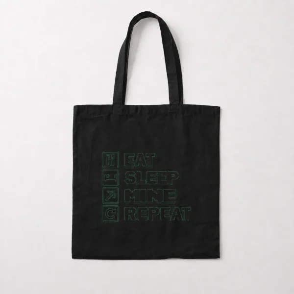 توت بگ تایپوگرافی Eat Sleep Repeat کد po2429