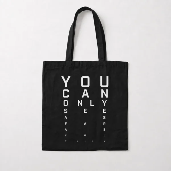توت بگ انگیزشی تایپوگرافی You Can Only See کد po2576