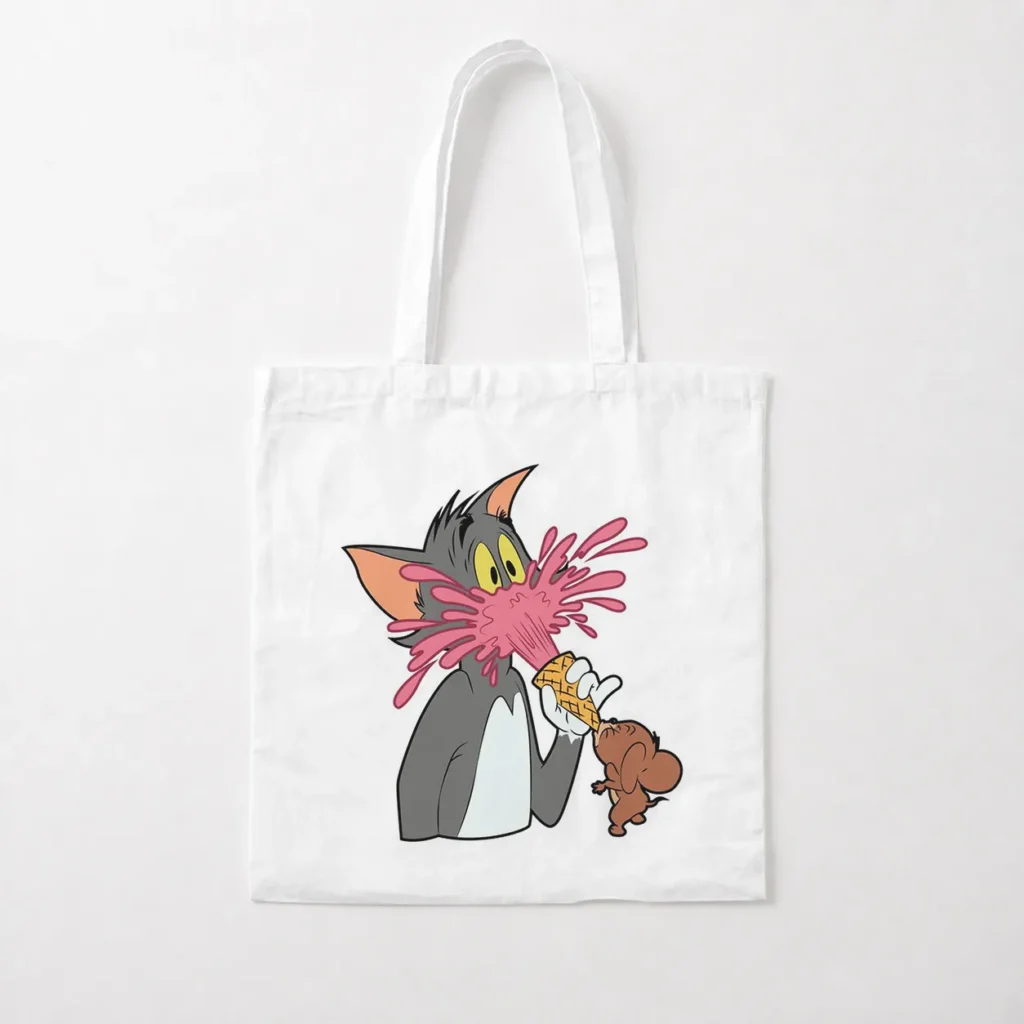 توت بگ تام و جری طرح شوخی کارتونی کلاسیک (Tom and Jerry) کد po2638