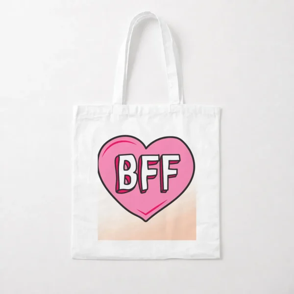 توت بگ بهترین دوست طرح قلب BFF کد po2662