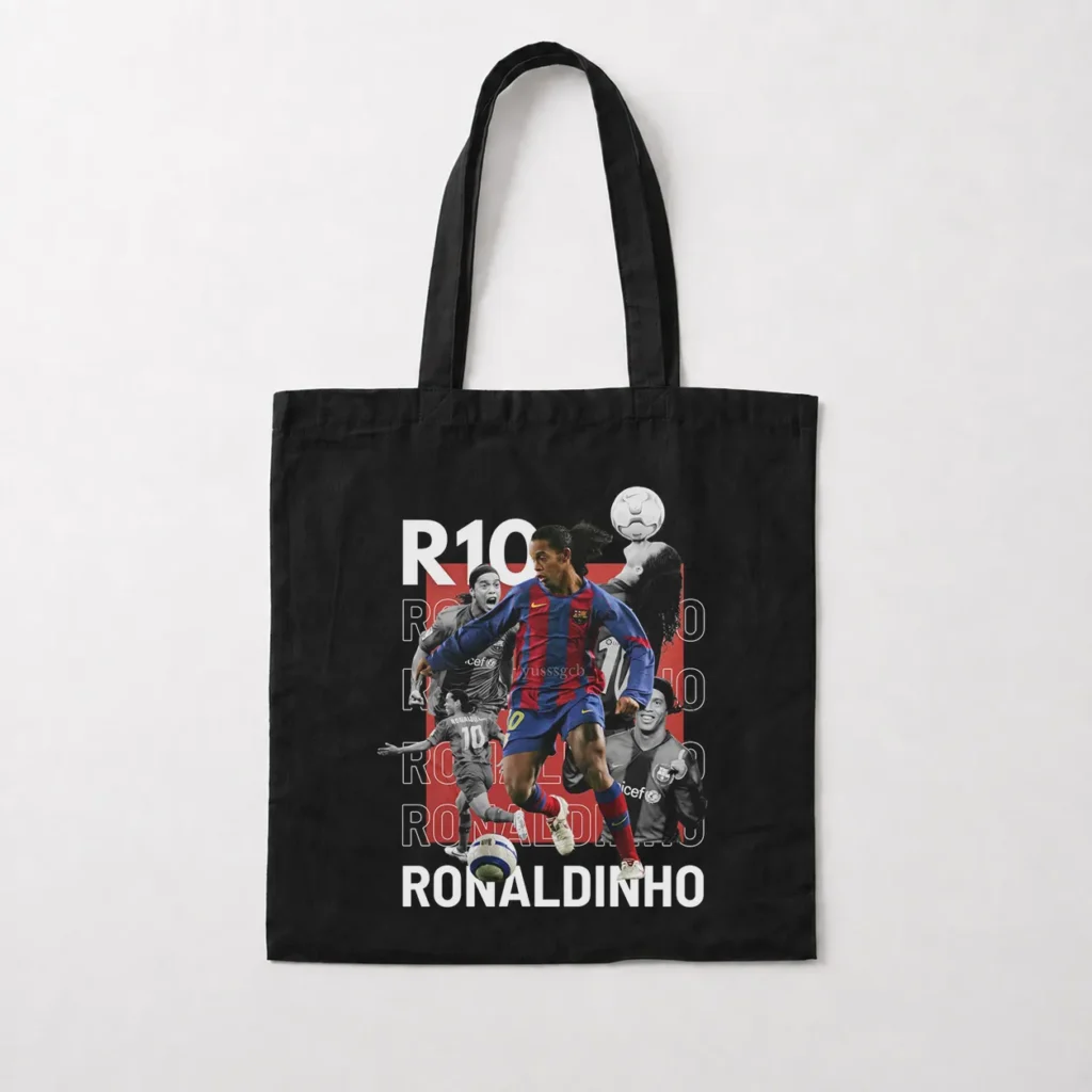 توت بگ رونالدینیو طرح کلاژ شماره ۱۰ (Ronaldinho) کد po2699