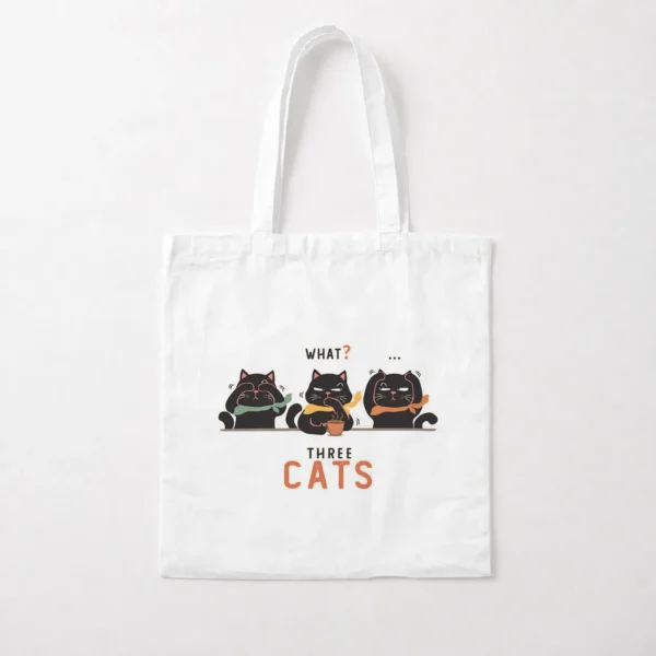 توت بگ گربه طرح Three Cats کارتونی کد po2707