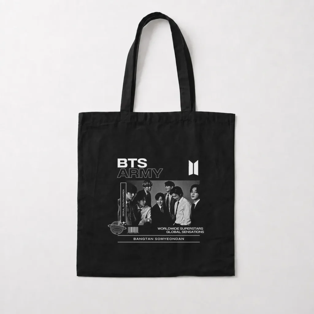 توت بگ گروه بی‌تی‌اس طرح آرمی و اعضای گروه (BTS Army) کد po2761