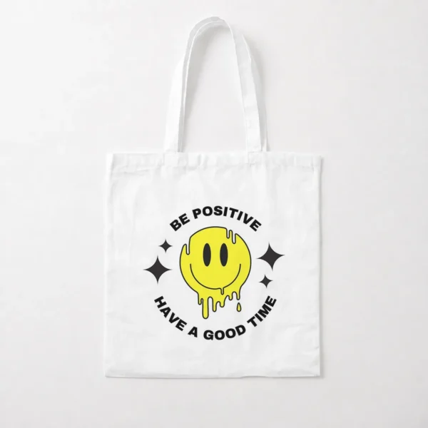 توت بگ انگیزشی طرح Be Positive Have a Good Time کد po2774