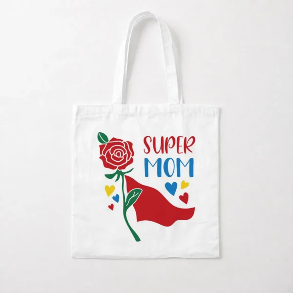 توت بگ مادر طرح Super Mom با گل رز کد po2778