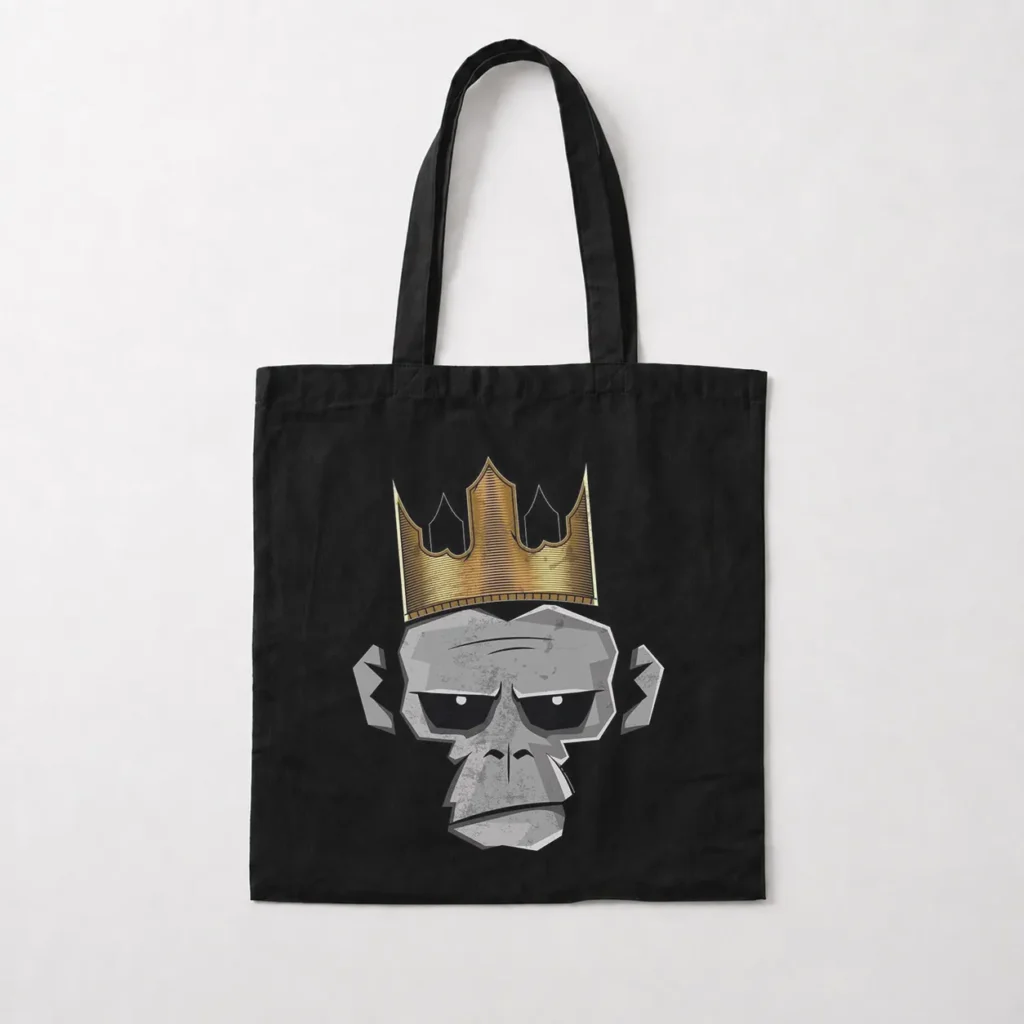 توت بگ جمجمه پادشاه طرح تاج طلایی (Skull King) کد po2871