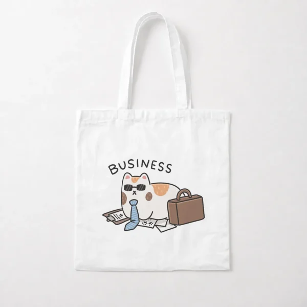 توت بگ گربه کارمند طرح Business Cat کد po2967