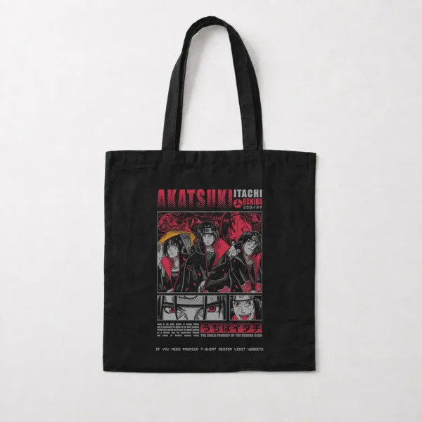 توت بگ انیمه ناروتو طرح آکاتسوکی ایتاچی (Akatsuki Itachi) کد po2990