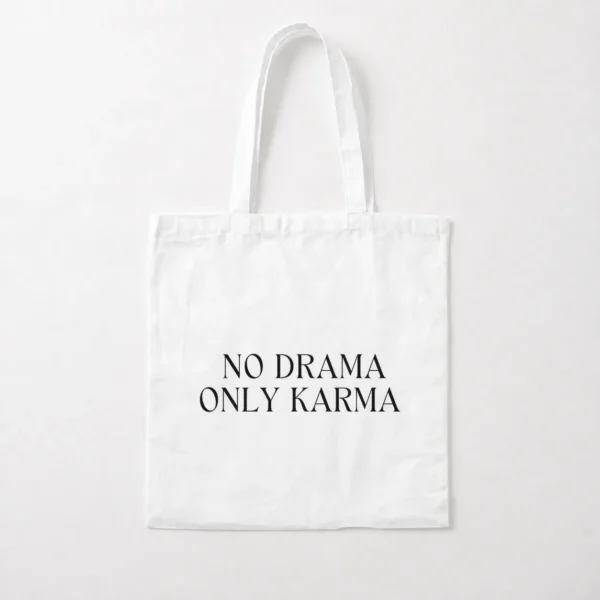 توت بگ انگیزشی طرح No Drama Only Karma کد po3005