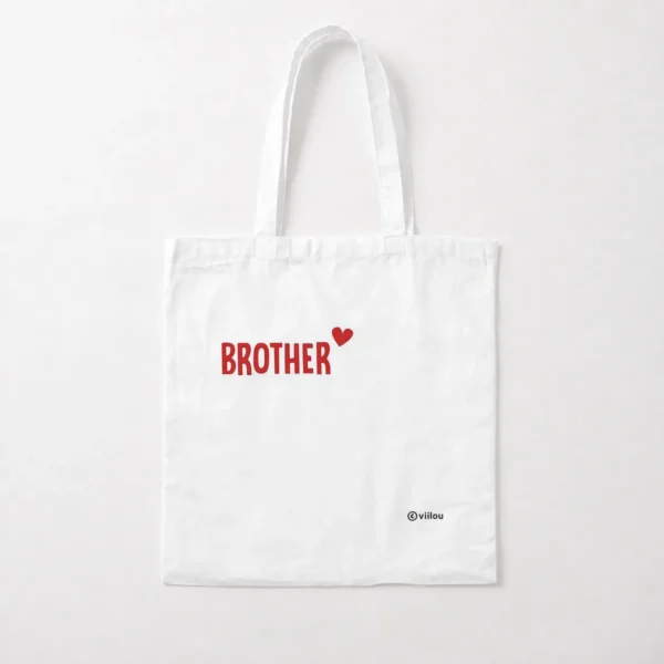 توت بگ برادر طرح تایپوگرافی Brother با قلب کد po3029