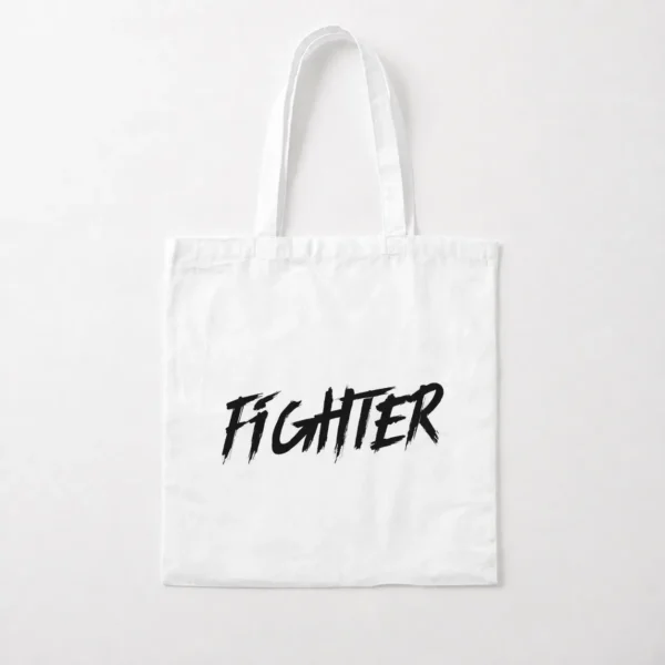 توت بگ انگیزشی نوشته Fighter کد po303