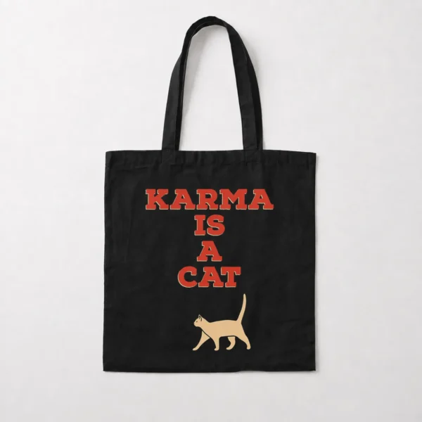 توت بگ تیلور سوئیفت طرح Karma Is a Cat کد po3103