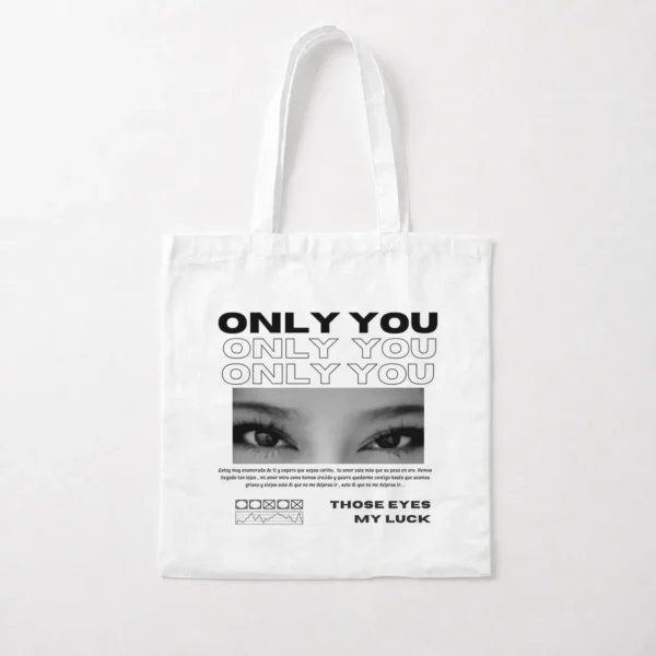 توت بگ عاشقانه طرح Only You Those Eyes کد po3178