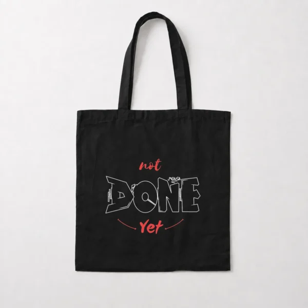 توت بگ انگیزشی طرح Not Done Yet کد po3198