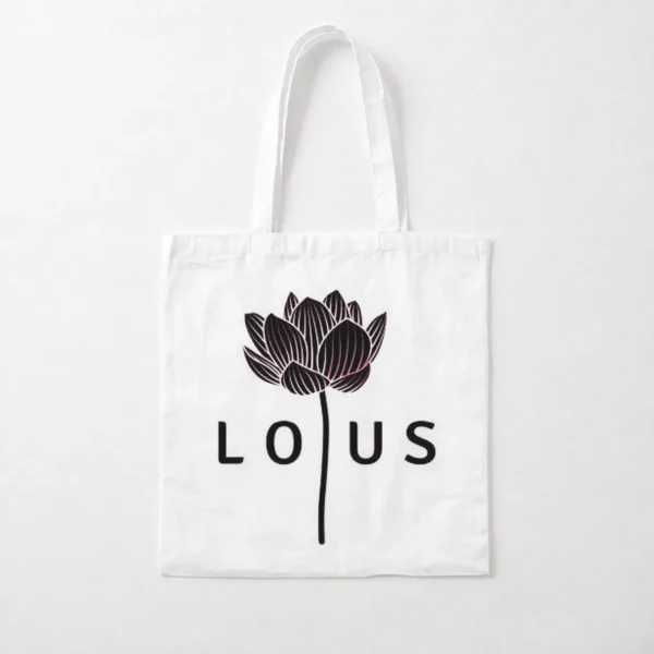 توت بگ گل نیلوفر طرح مینیمال Lotus کد po3263