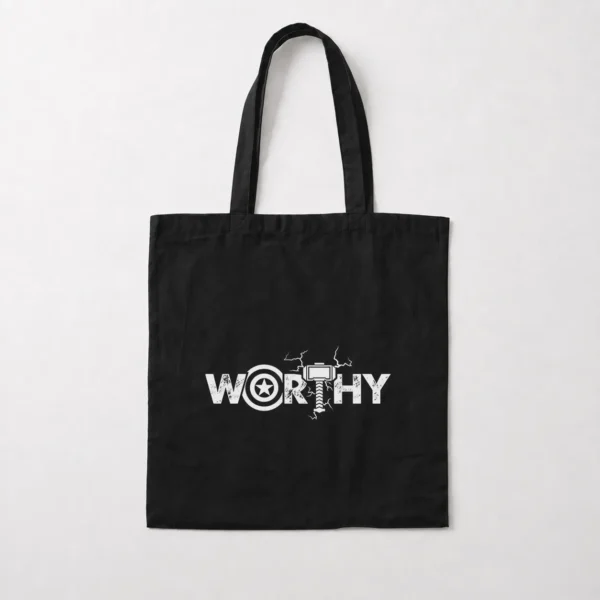 توت بگ مارول طرح Worthy با سپر و چکش کد po3377