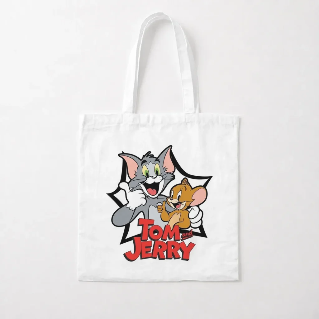 توت بگ تام و جری طرح کارتونی کلاسیک (Tom and Jerry) کد po3446
