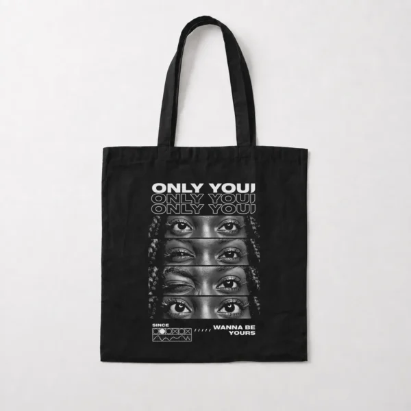 توت بگ عاشقانه طرح Only You I Wanna Be Yours کد po3460