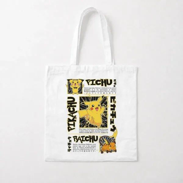توت بگ پوکمون طرح پیکاچو و رایچو (Pikachu & Raichu) کد po3465