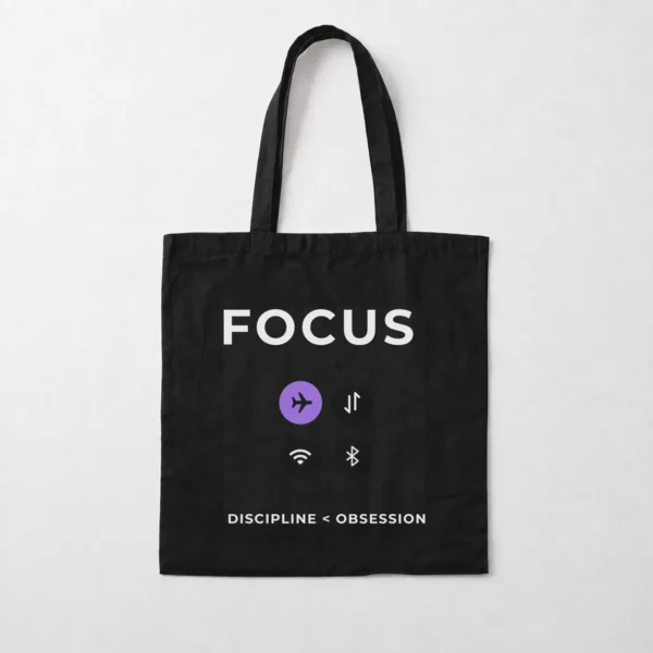 توت بگ تمرکز طرح Focus Discipline Obsession کد po3504