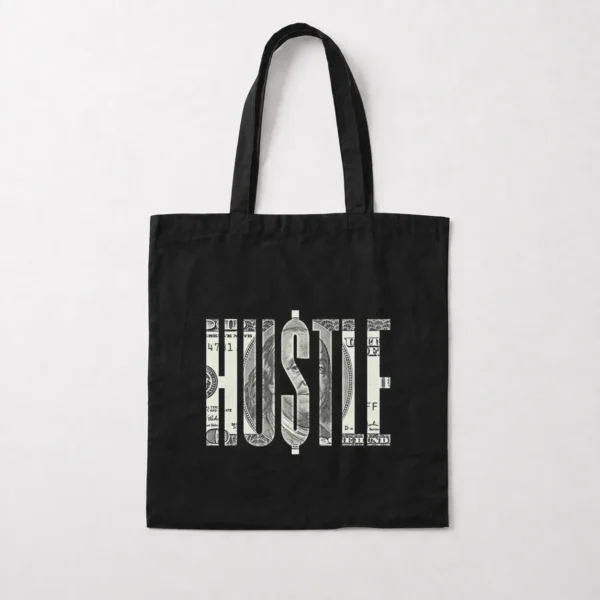 توت بگ انگیزشی طرح Hustle تایپوگرافی کد po3516