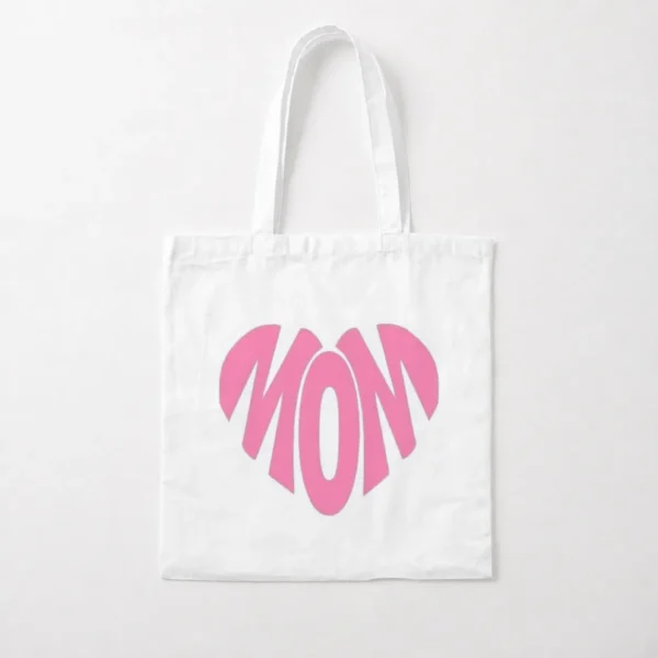 توت بگ مادر طرح قلب تایپوگرافی Mom کد po3545