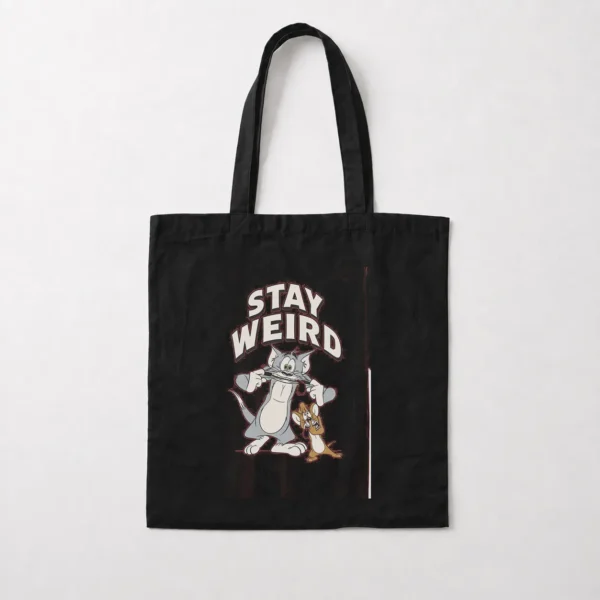 توت بگ نوشته Stay Weird طرح کارتونی کد po3568