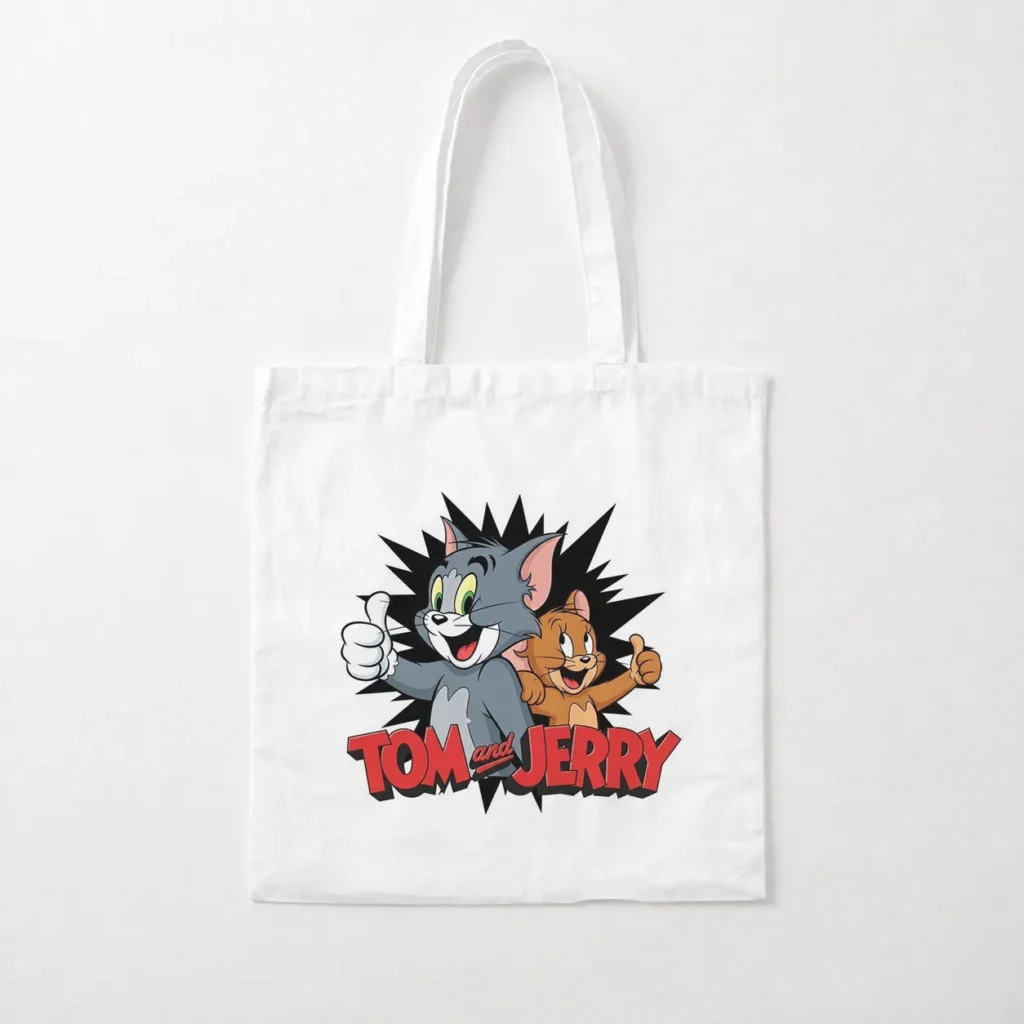 توت بگ تام و جری طرح کارتونی کلاسیک (Tom and Jerry) کد po3595