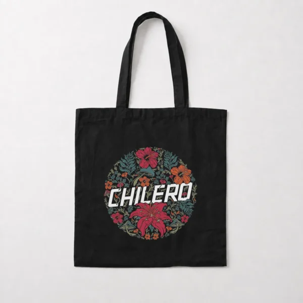 توت بگ تایپوگرافی Chilero طرح گل‌دار کد po3596