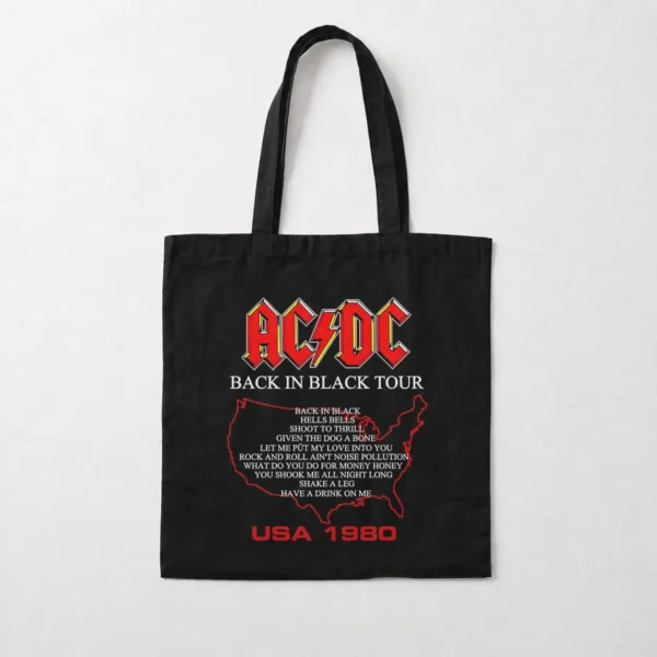 توت بگ ای‌سی دی‌سی طرح Back in Black Tour (AC/DC) کد po3609