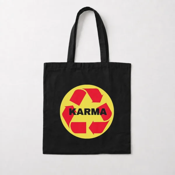 توت بگ کارما طرح نماد چرخه (Karma) کد po3669