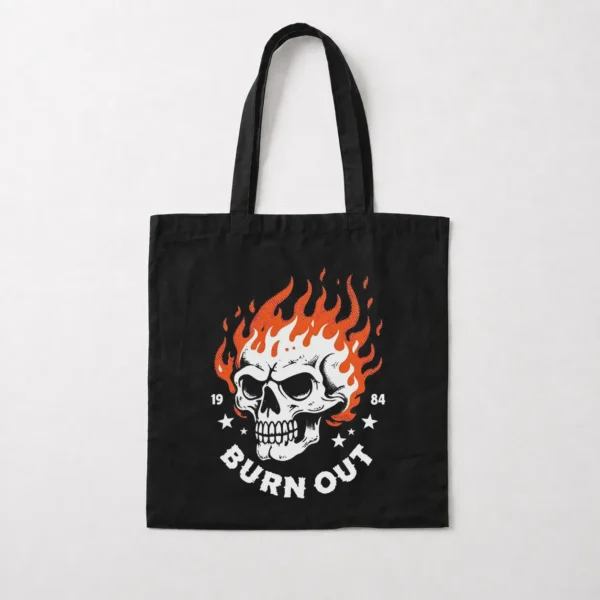 توت بگ جمجمه آتشین طرح Burn Out کد po3742