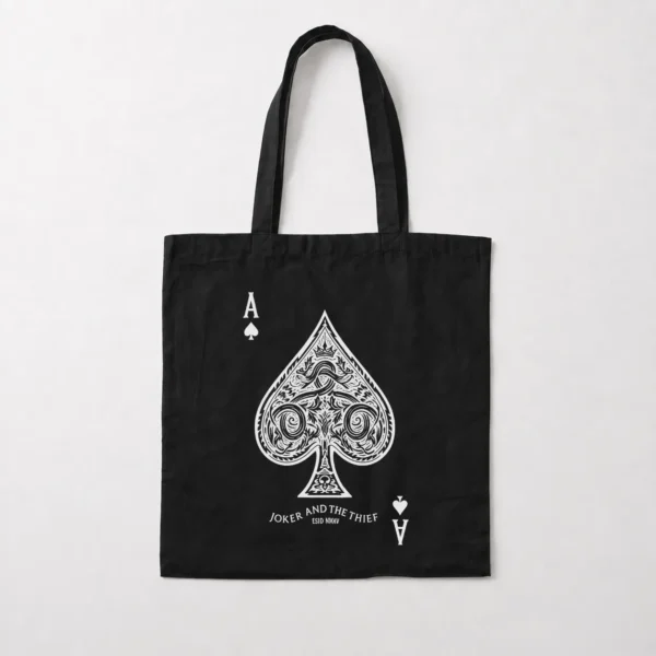 توت بگ ورق آس پیک طرح وینتیج تزئینی (Ace of Spades) کد po3743