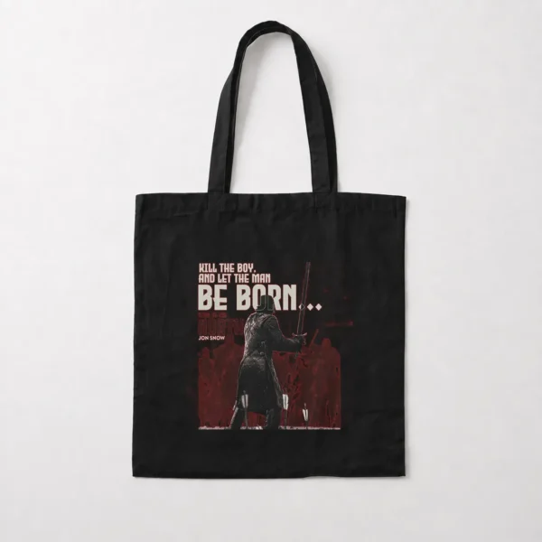 توت بگ بازی تاج و تخت طرح جان اسنو Be Born (Jon Snow) کد po3851