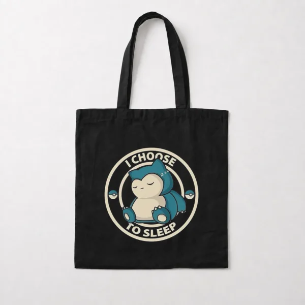 توت بگ پوکمون طرح اسنورلکس I Choose to Sleep (Snorlax) کد po3858