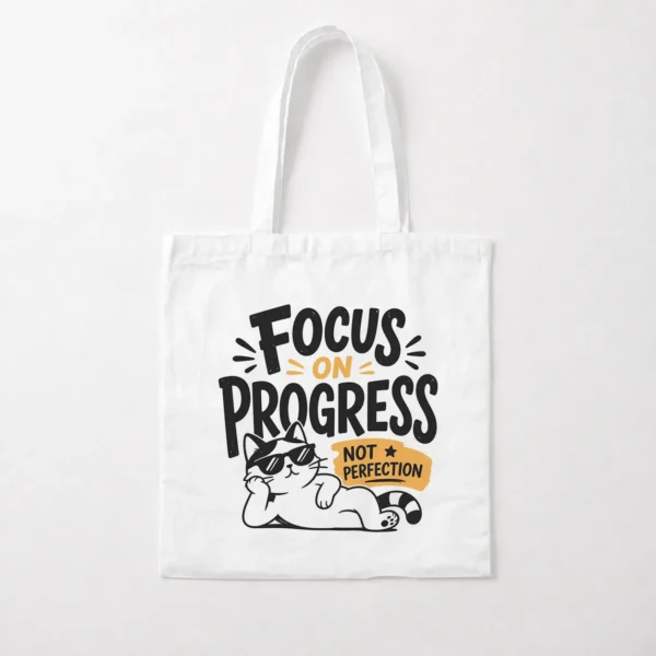 توت بگ گربه انگیزشی طرح Focus on Progress کد po3884