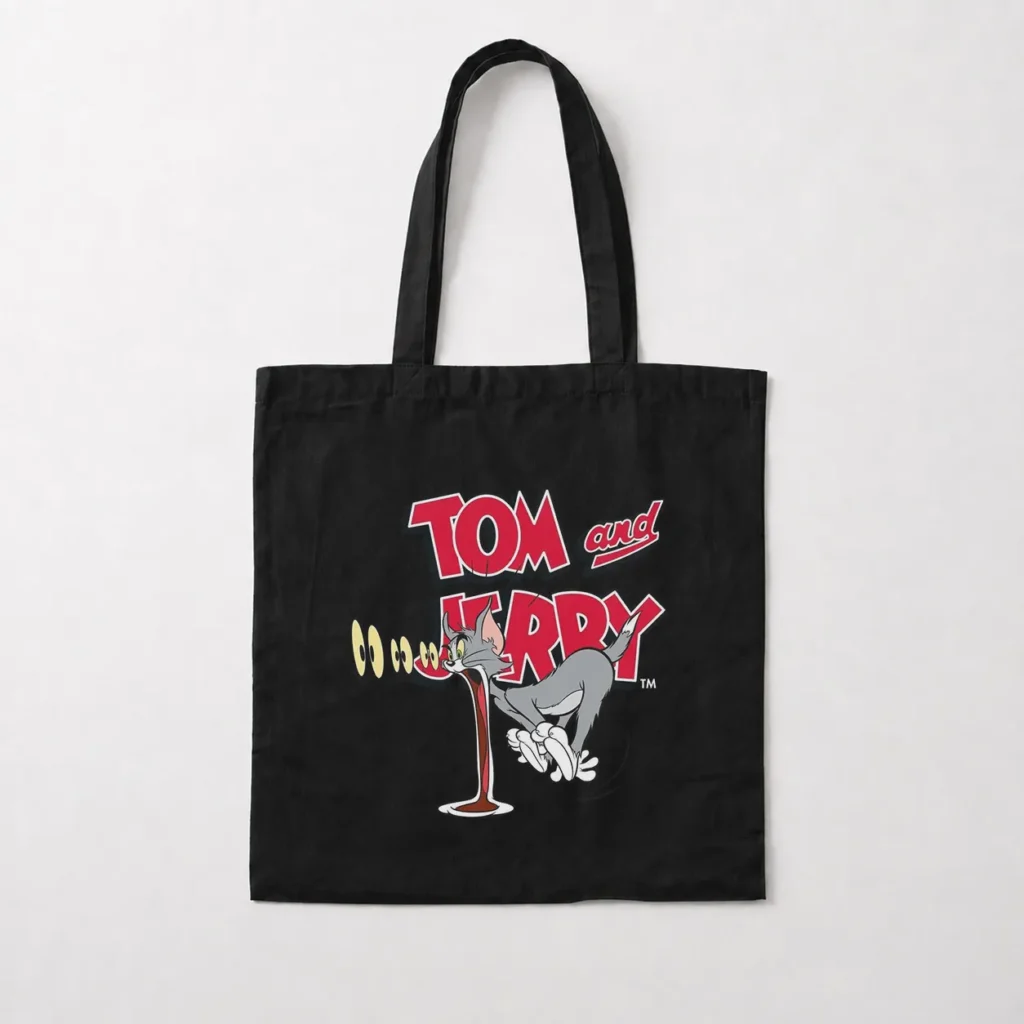 توت بگ تام و جری طرح کارتونی و تایپوگرافی (Tom and Jerry) کد po3894